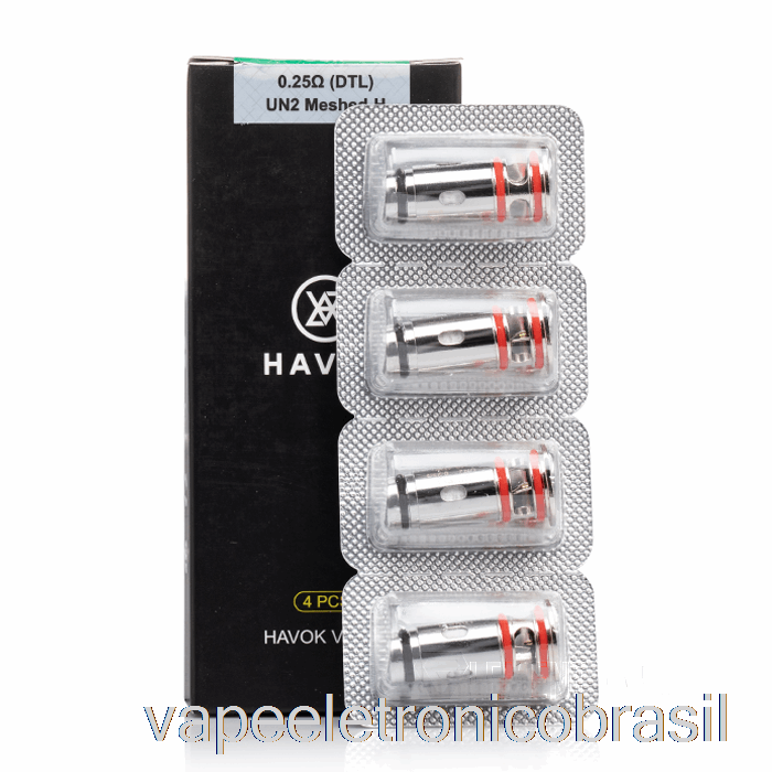 Bobinas De Substituição Vape Vaporesso Uwell Havok 0,25ohm Un2 Bobinas Meshed-h